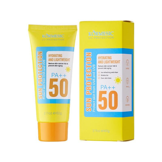 KORMESIC Protector Solar 50++ Hidratante y Ligero 60 g 🌞
