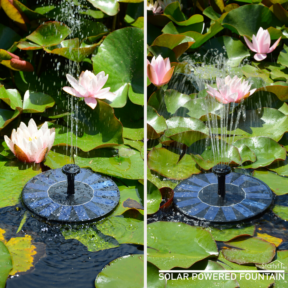 Solar Powered Fountain