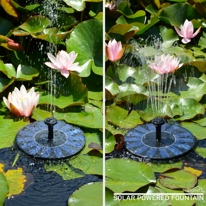 Solar Powered Fountain