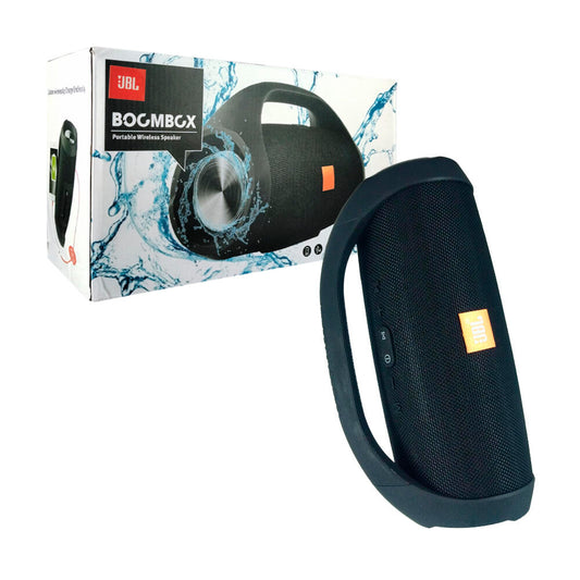 bocina portátil cilíndrica Bluetooth a prueba de agua