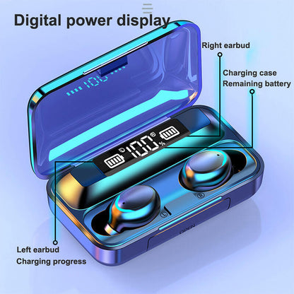Auriculares inalámbricos F9 LED