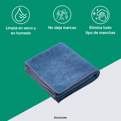 Paño de microfibra ultra absorbente 10un
