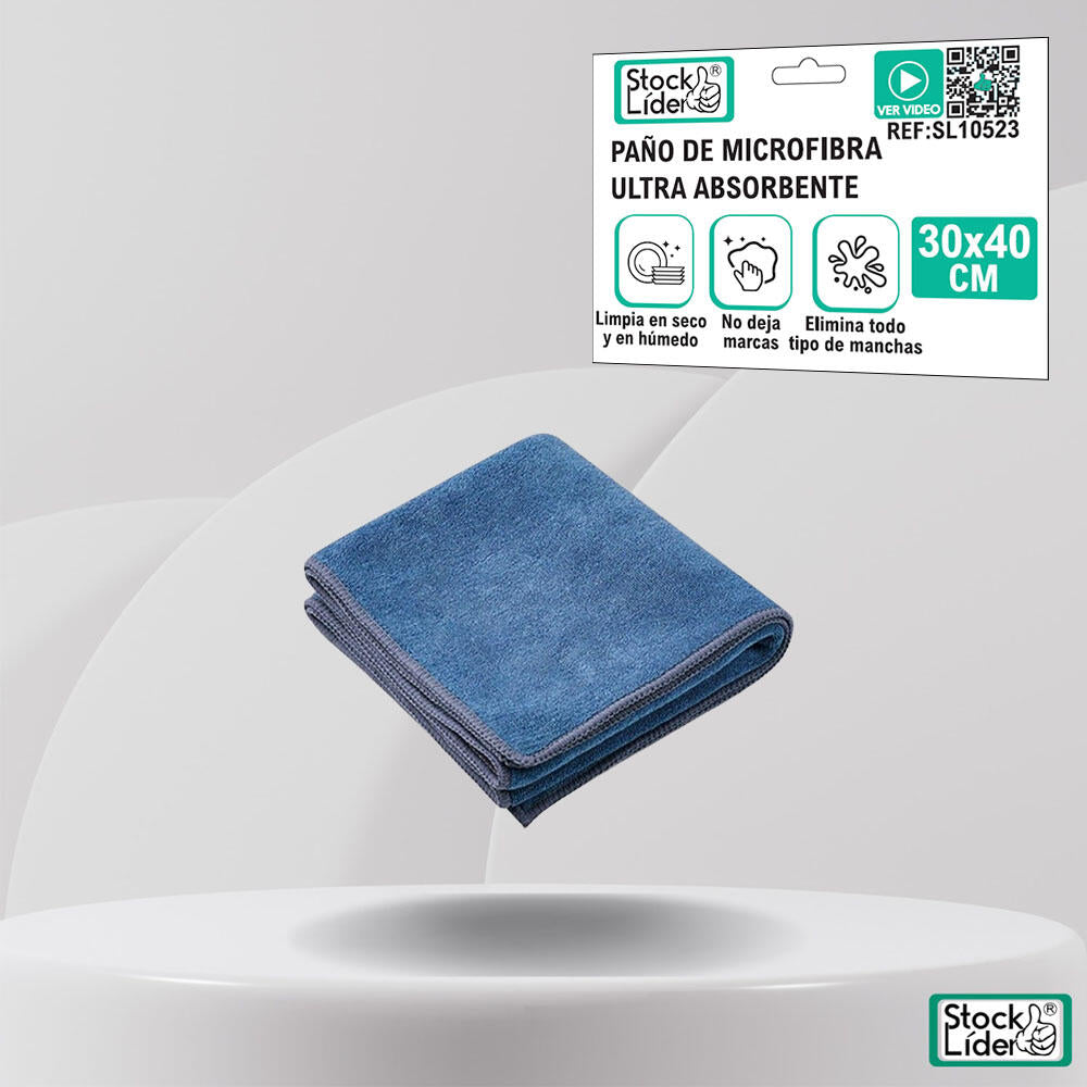 Paño de microfibra ultra absorbente 10un